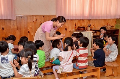 帰りの会の写真